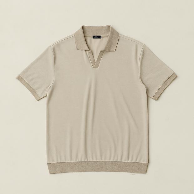 TEXTURED OLD MONEY POLO - 205