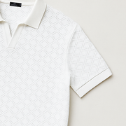 TEXTURED OLD MONEY POLO - 208