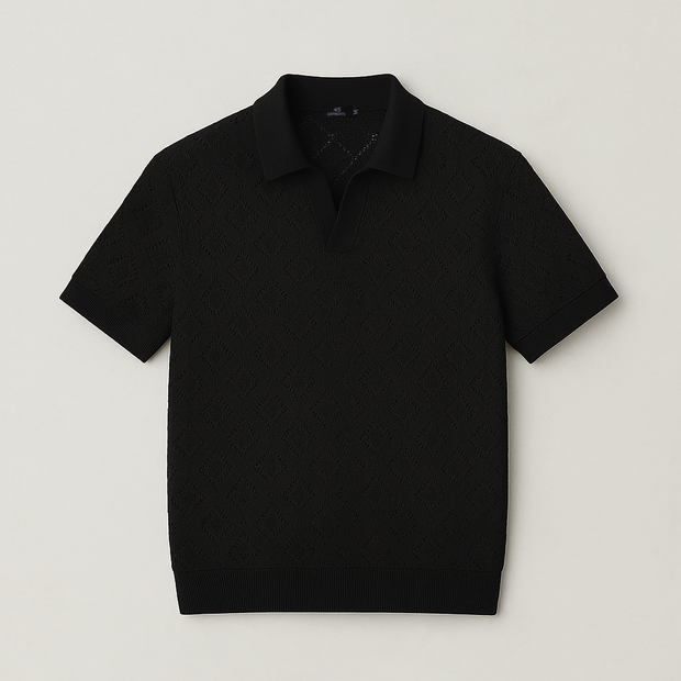 TEXTURED OLD MONEY POLO - 207