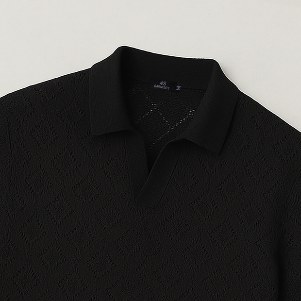 TEXTURED OLD MONEY POLO - 207