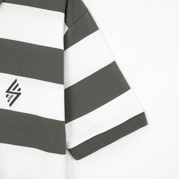 Gray & white Polo Tees