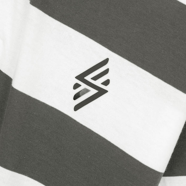 Gray & white Polo Tees