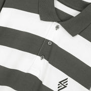 Gray & white Polo Tees