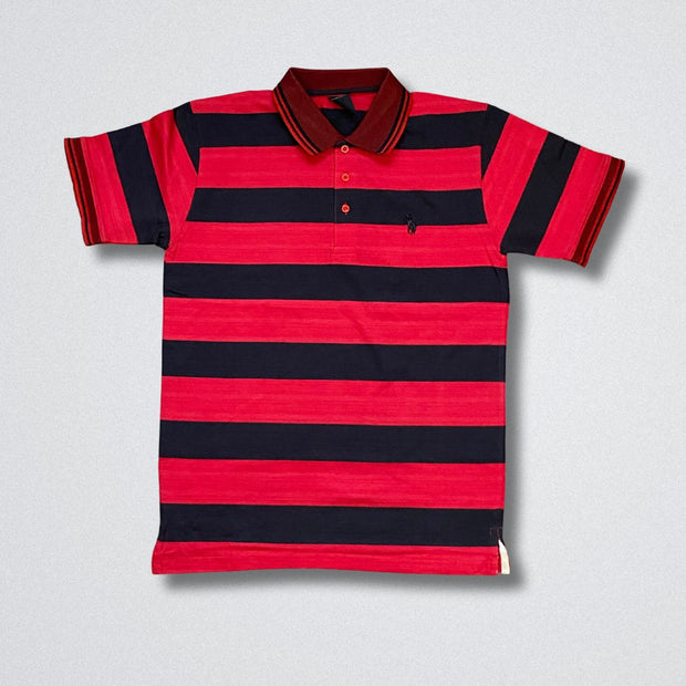 Red & Black Polo Tees