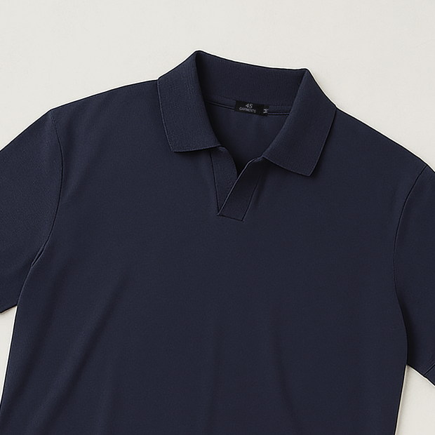 TEXTURED OLD MONEY POLO - 203