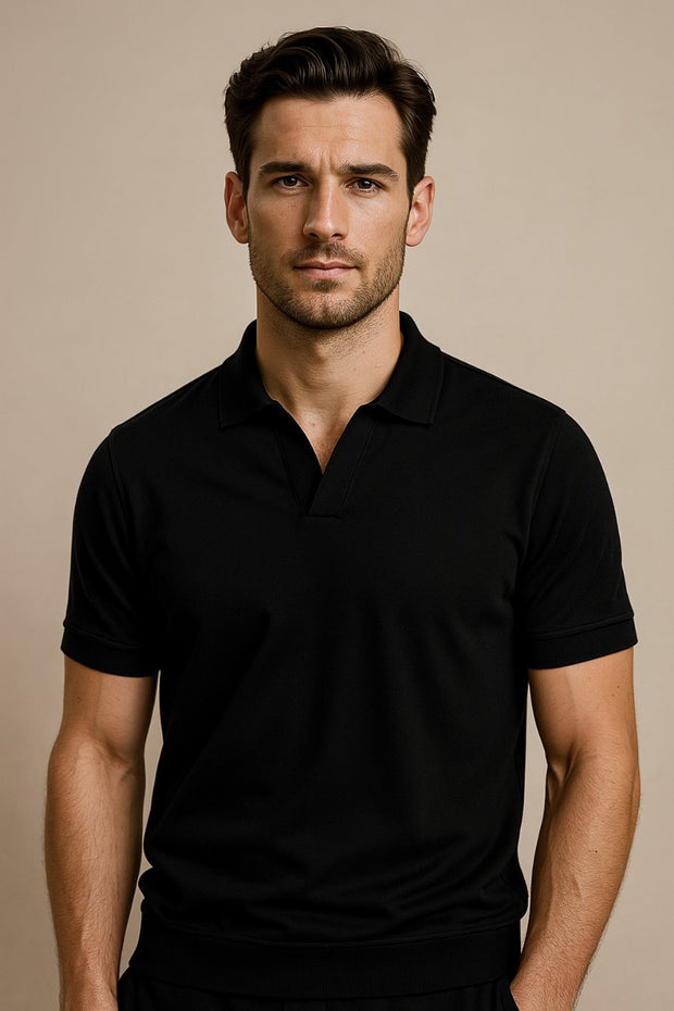 TEXTURED OLD MONEY POLO - 207