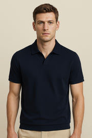 TEXTURED OLD MONEY POLO - 203