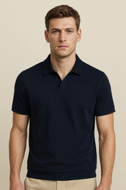 TEXTURED OLD MONEY POLO - 203