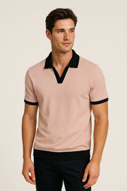 TEXTURED OLD MONEY POLO - 201