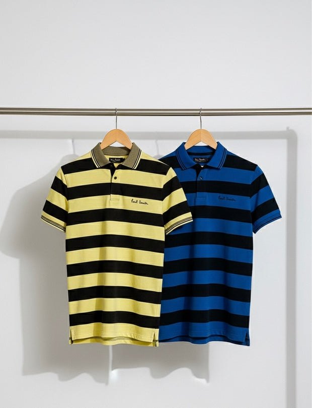 PACK OF TWO STRIPER POLO (105)