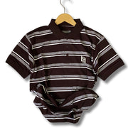 Brown & White Polo Tees