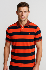 Orange & black Polo Tees
