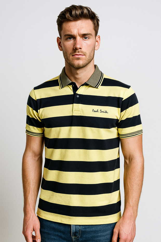 Yellow & black Polo Tees